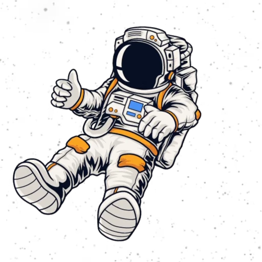 👍 Стикер «Space Life» для Telegram