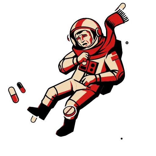 Стикер 16 Космос наш