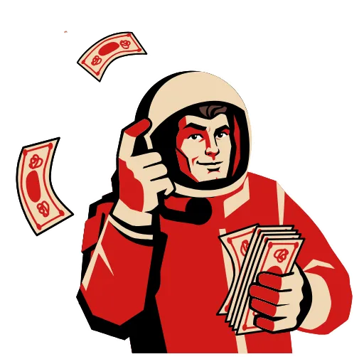 Стикер 20 Космос наш