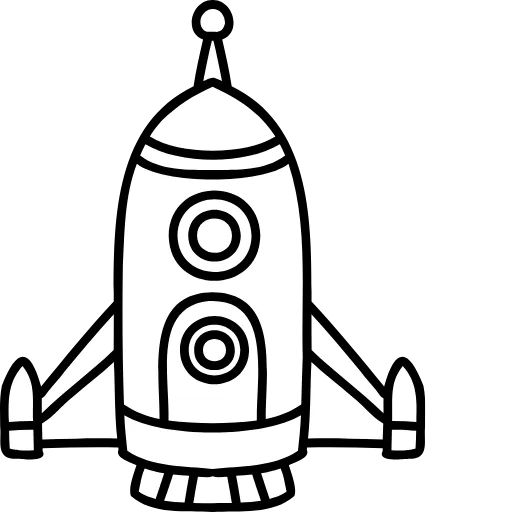 Стикер 25 Space Icons