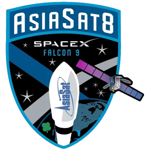 😙 Стикер «Космос и эмблемы Space X» для Telegram