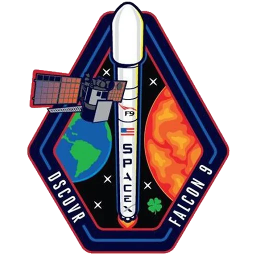 😌 Стикер «Космос и эмблемы Space X» для Telegram
