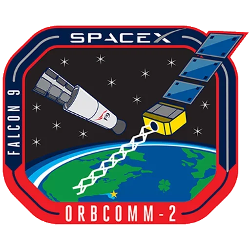 😋 Стикер «Космос и эмблемы Space X» для Telegram