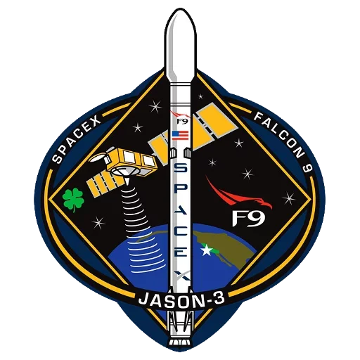 😍 Стикер «Космос и эмблемы Space X» для Telegram