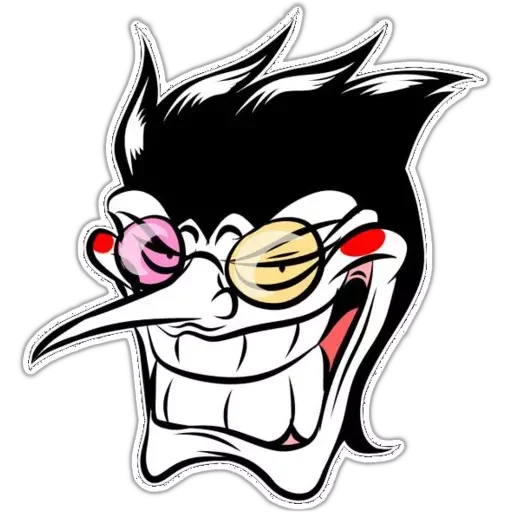 😎 Стикер «Spamton spams a ton» для Telegram