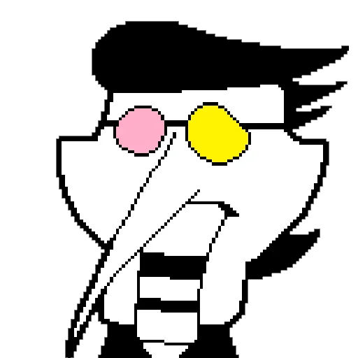 😮 Стикер «spamton [deltarune]» для Telegram