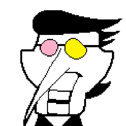 😕 Стикер «spamton [deltarune]» для Telegram