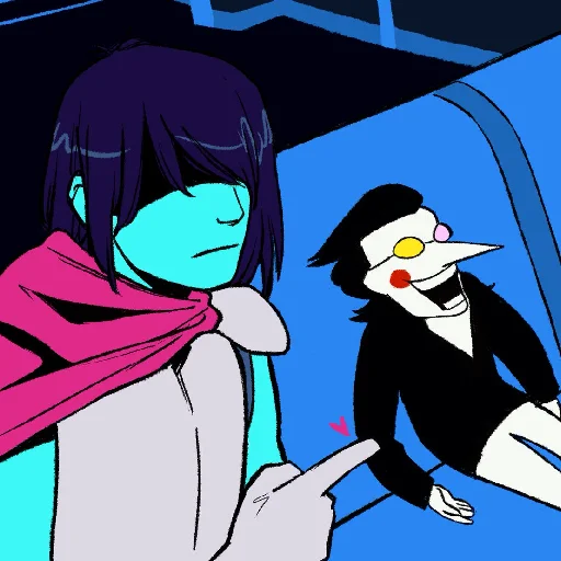 😮 Стикер «spamton [deltarune]» для Telegram