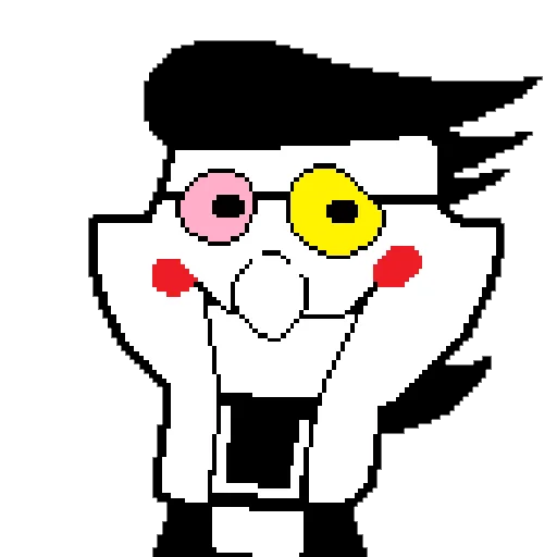 👁️ Стикер «spamton [deltarune]» для Telegram