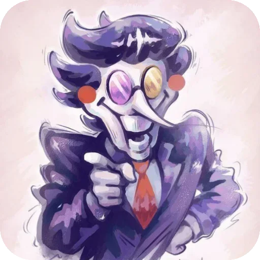 🫵 Стикер «Spamton Emotes» для Telegram