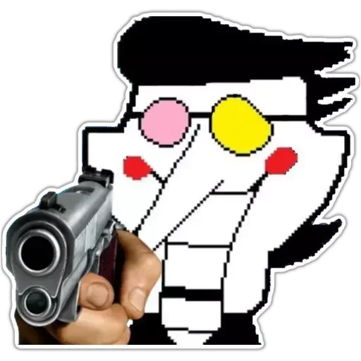 🔫 Стикер «Spamton Emotes» для Telegram