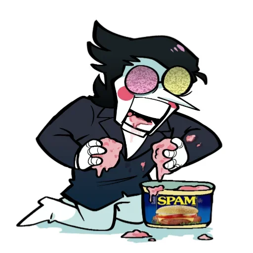 😋 Стикер «Spamton Emotes» для Telegram