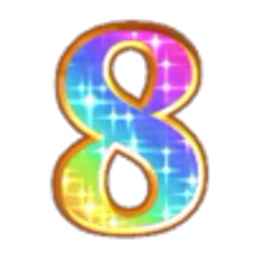 8️⃣ Эмодзи «Sparkling Rainbow» для Telegram