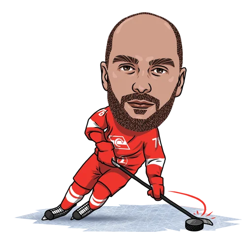 ☕️ Стикер «spartak_team_2019/20» для Telegram