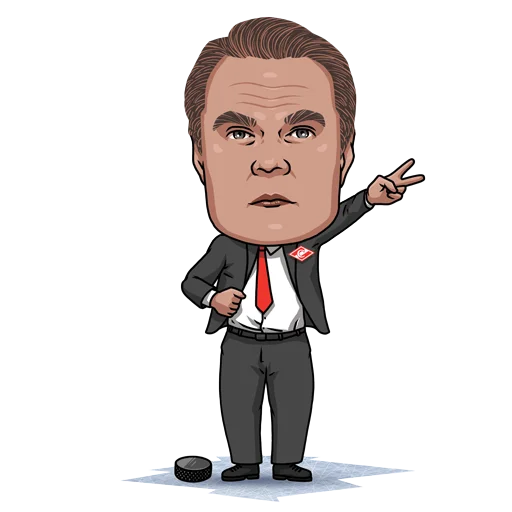 🥅 Стикер «spartak_team_2019/20» для Telegram