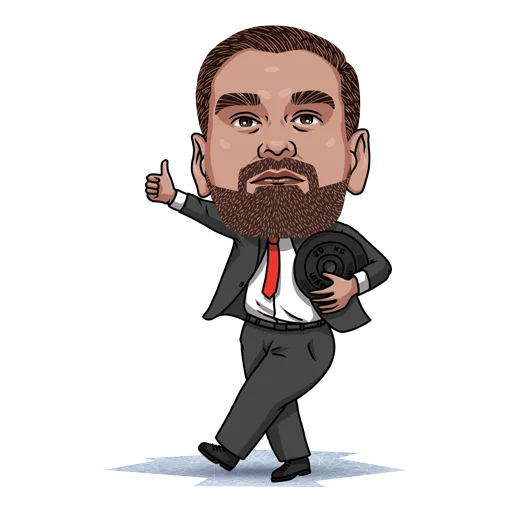 🏋️‍♀️ Стикер «spartak_team_2019/20» для Telegram