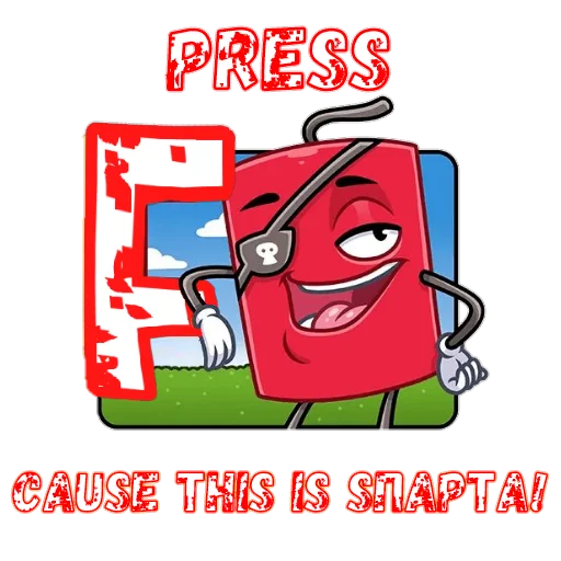🧨 Стикер «Sпартанские стикеры» для Telegram