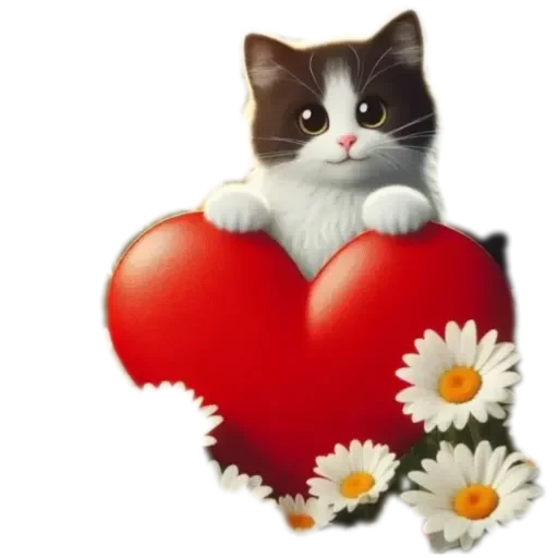 🐱 Стикер «Спасибо» для Telegram