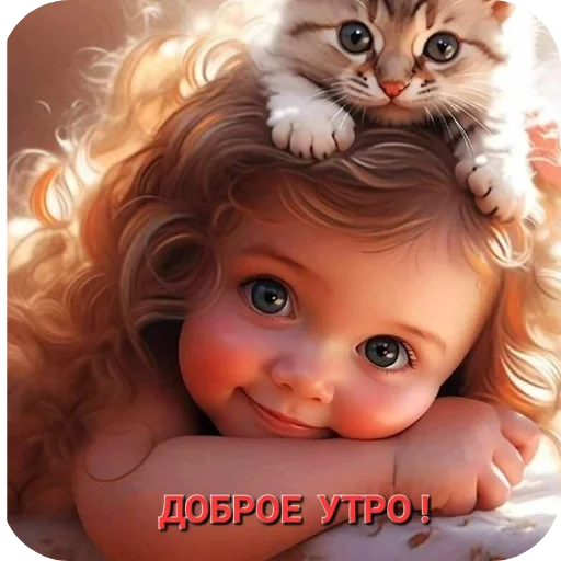 🐱 Стикер «Спасибо» для Telegram