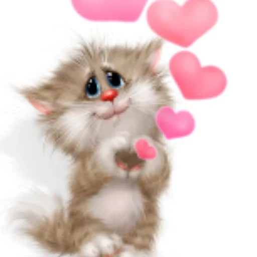 🐱 Стикер «Спасибо» для Telegram