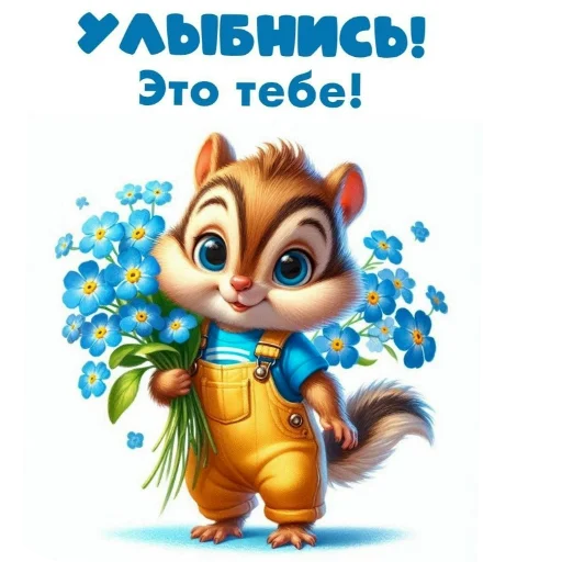 🧸 Стикер «Спасибо» для Telegram