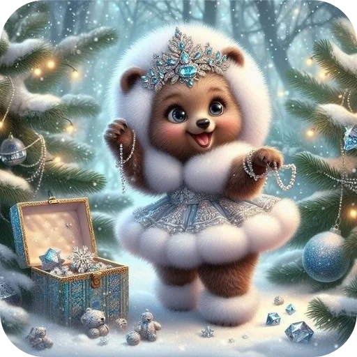 🎄 Стикер «Спасибо» для Telegram
