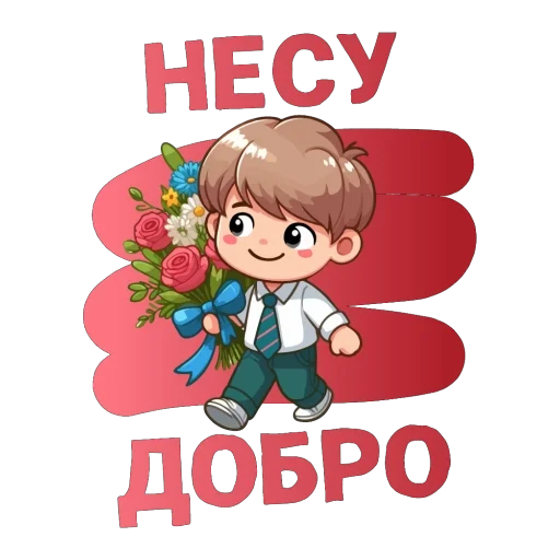 🫶 Стикер «Спасибо школа» для Telegram