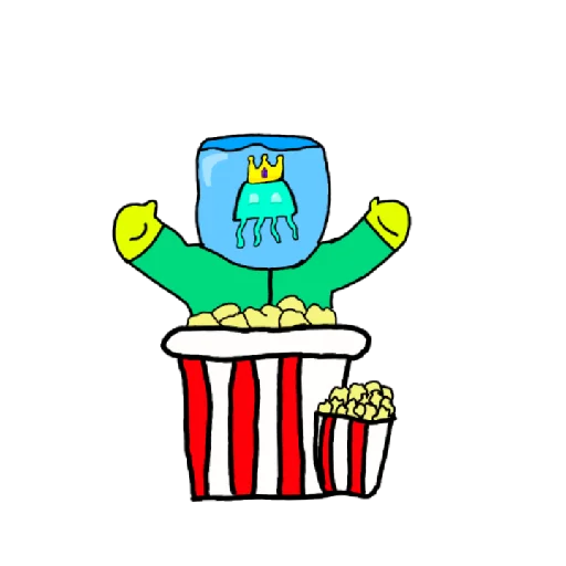 🍿 Стикер «Спаут» для Telegram