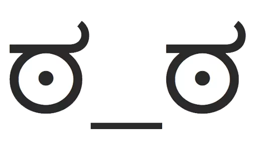 😐 Стикер «Твои стикеры —» для Telegram