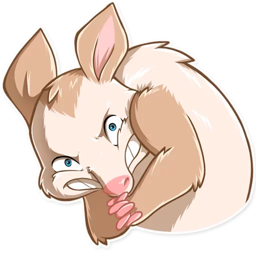 😈 Стикер «Твои стикеры —» для Telegram