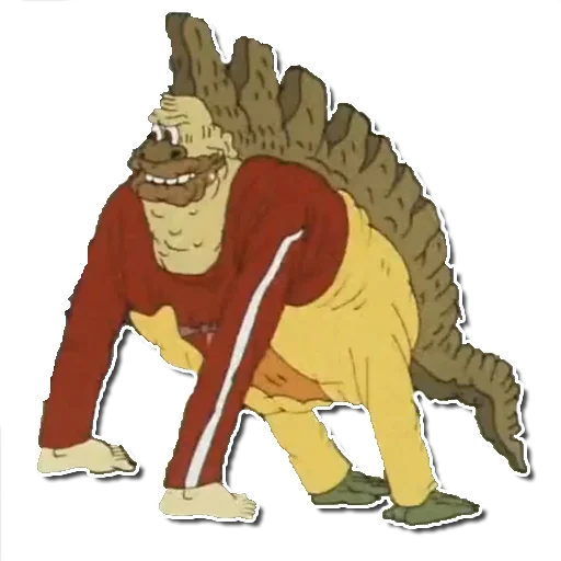 🐵 Стикер «Ух ты, говорящая рыба!» для Telegram