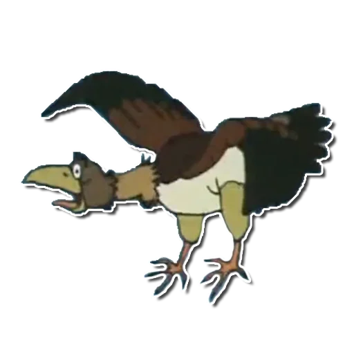 🦅 Стикер «Ух ты, говорящая рыба!» для Telegram