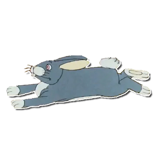 🐰 Стикер «Ух ты, говорящая рыба!» для Telegram