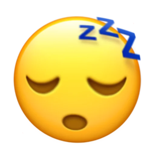 😴 Стикер «спешил» для Telegram