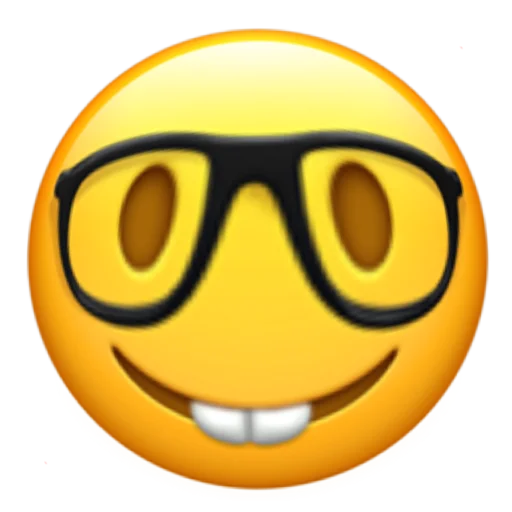 🤓 Стикер «спешил» для Telegram