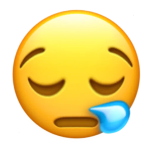 😪 Стикер «спешил» для Telegram
