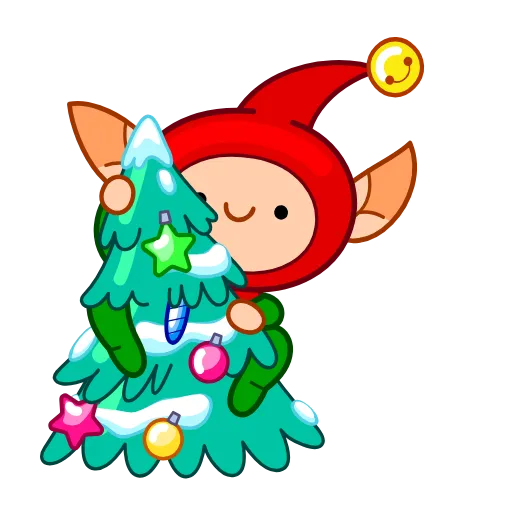 👋 Стикер «Speedy Elf» для Telegram