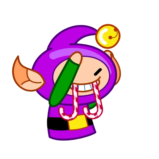 😈 Стикер «Speedy Elf» для Telegram
