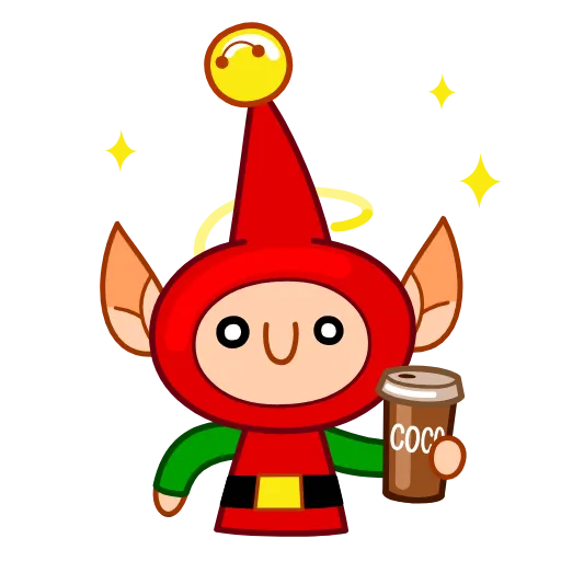 😫 Стикер «Speedy Elf» для Telegram