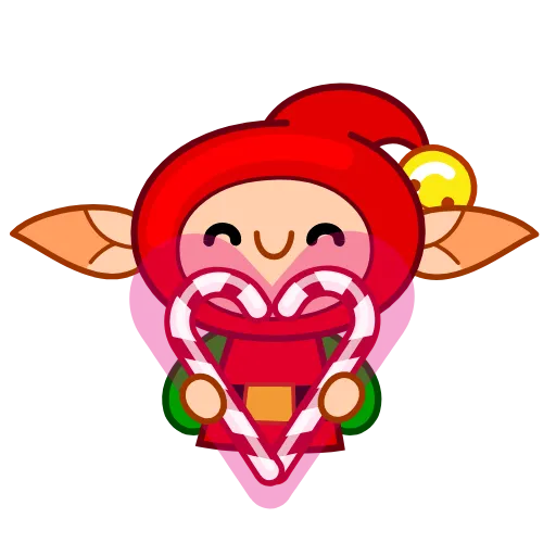😍 Стикер «Speedy Elf» для Telegram