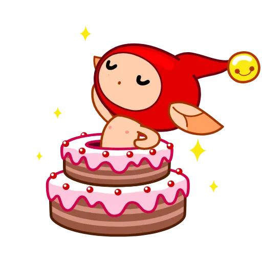 😘 Стикер «Speedy Elf» для Telegram