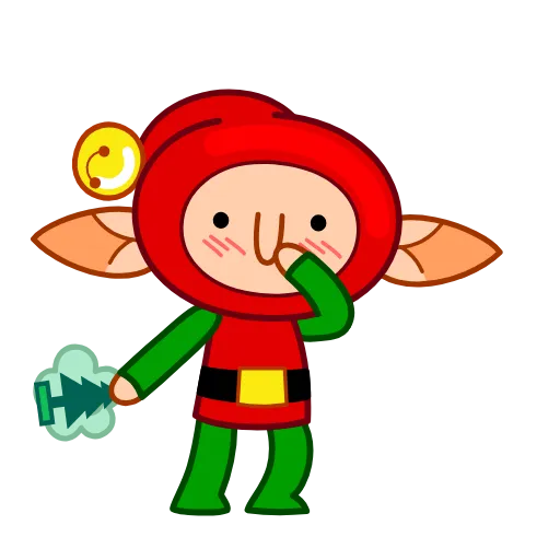 😬 Стикер «Speedy Elf» для Telegram