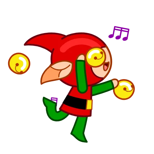 🕺 Стикер «Speedy Elf» для Telegram