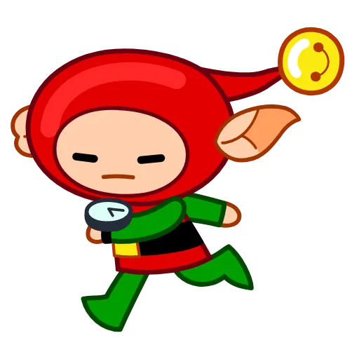 🏃‍♂️ Стикер «Speedy Elf» для Telegram