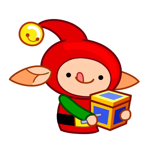 👍 Стикер «Speedy Elf» для Telegram