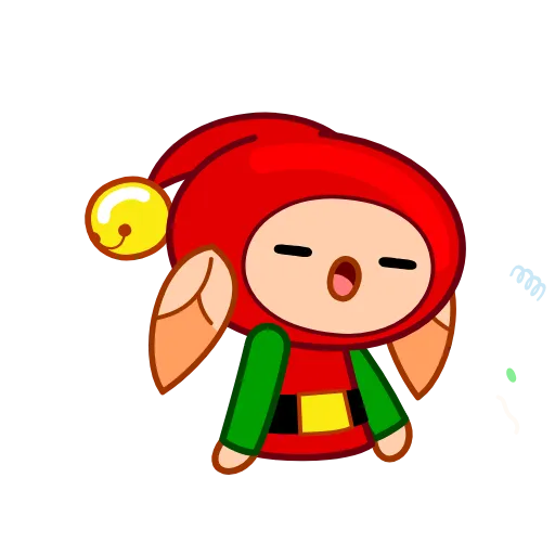 🤢 Стикер «Speedy Elf» для Telegram