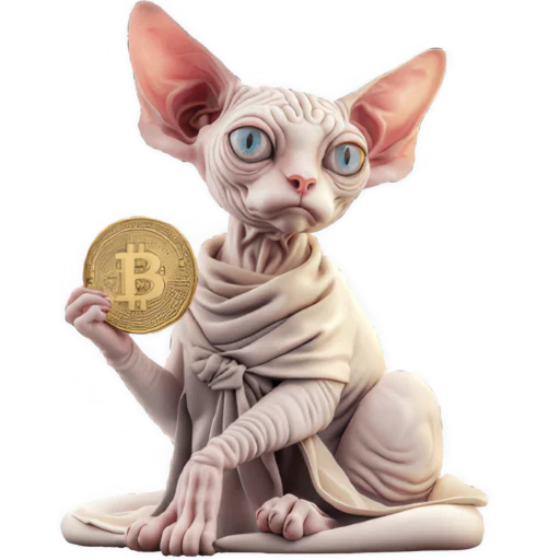 🤑 Стикер «Кринжовый Сфинкс» для Telegram