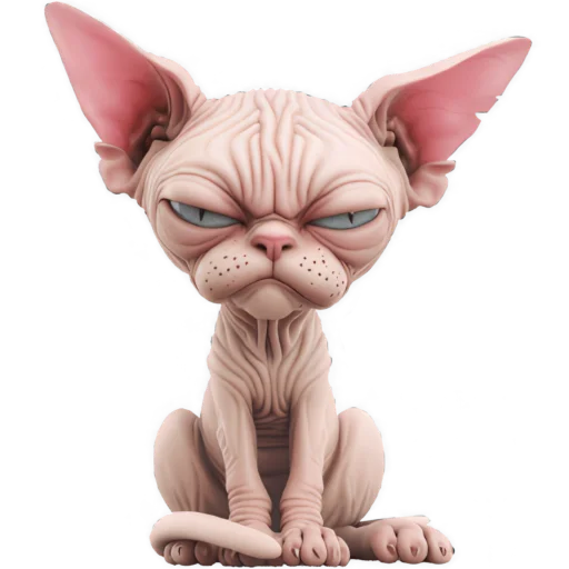 😖 Стикер «Кринжовый Сфинкс» для Telegram