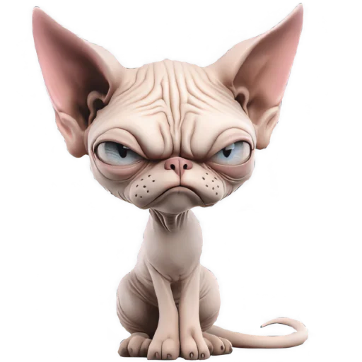 😡 Стикер «Кринжовый Сфинкс» для Telegram