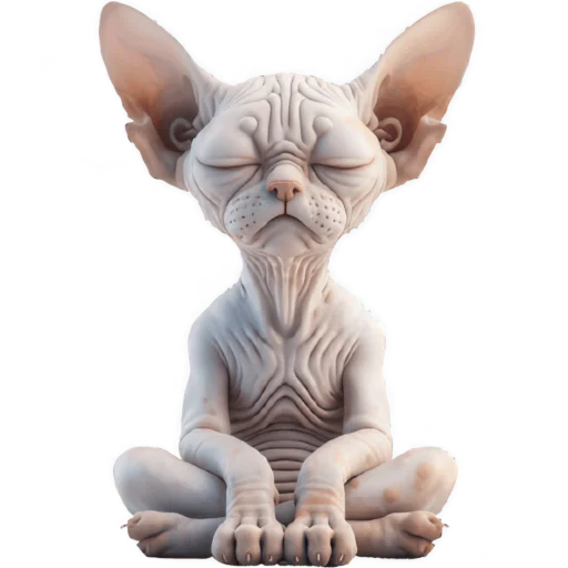 🙏 Стикер «Кринжовый Сфинкс» для Telegram
